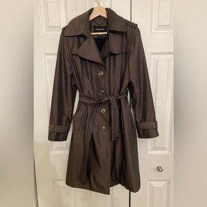 London Fog trench coat. Fully waterproof with zip in/out wool liner.